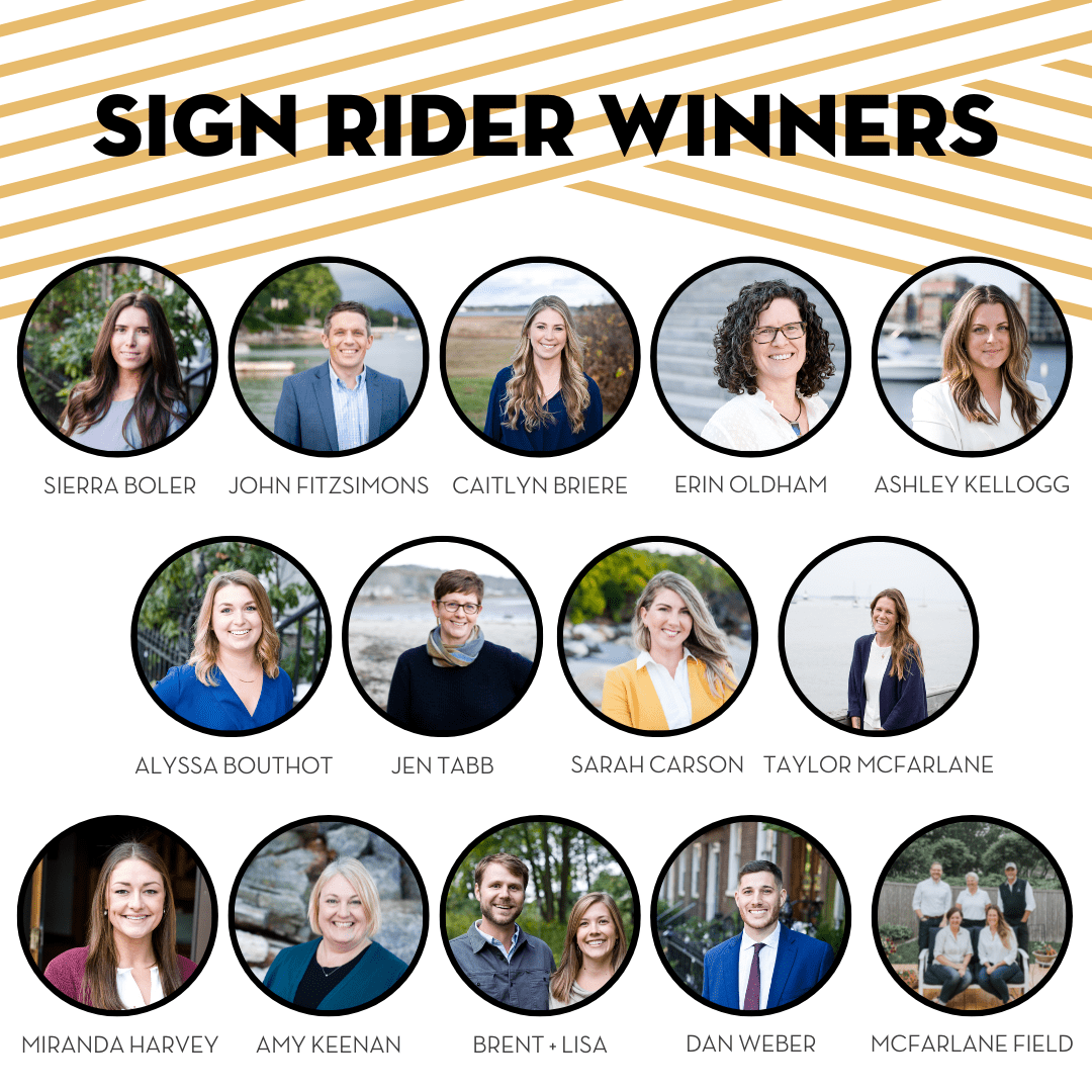 Portside 2022 Sign Rider Award Winners