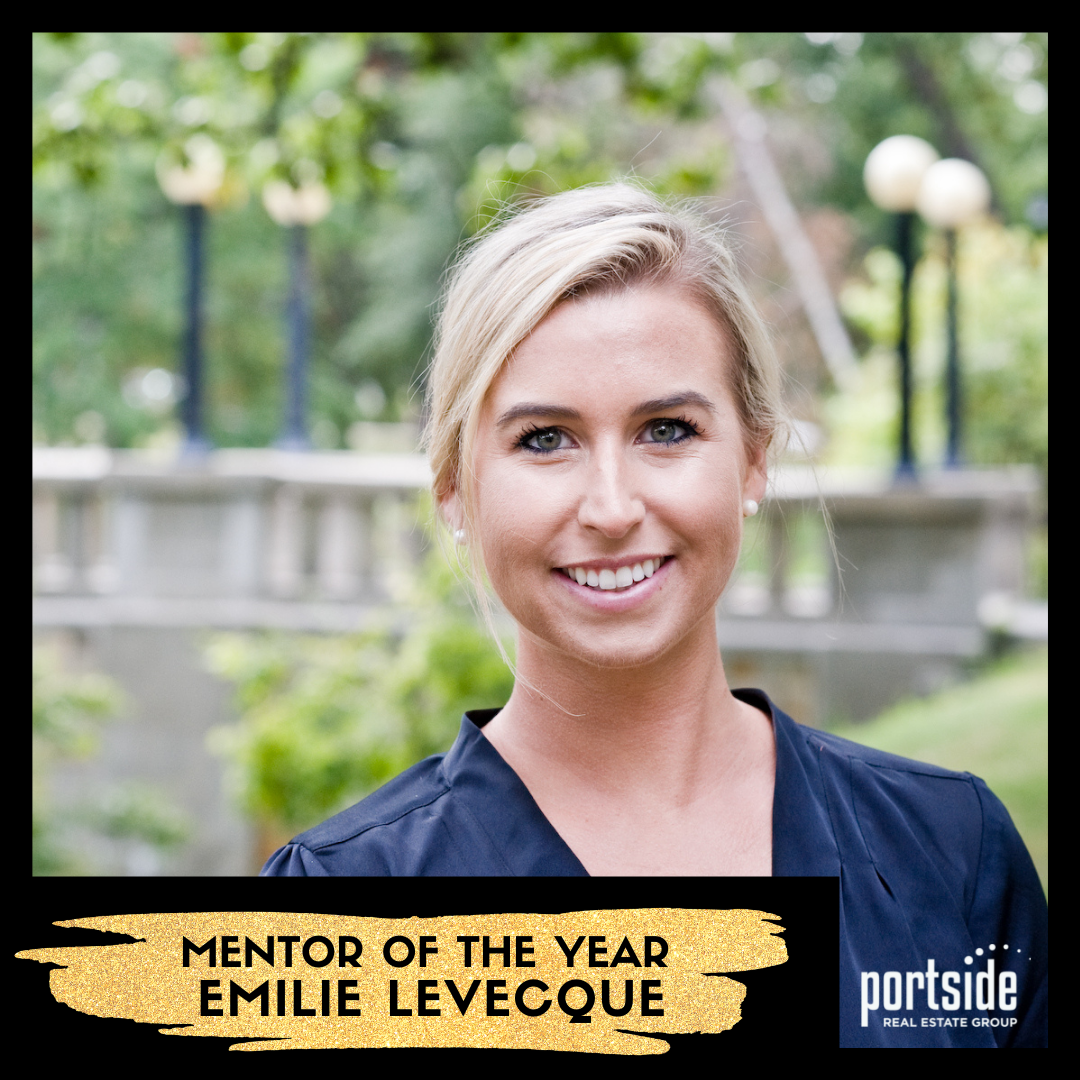 Portside Real Estate Group 2021 Award Winner Emilie Levecque Mentor of the Year