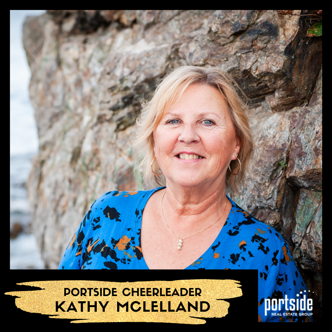 Portside Real Estate Group 2021 Award Winner Kathy Mclelland Portside Cheerleader