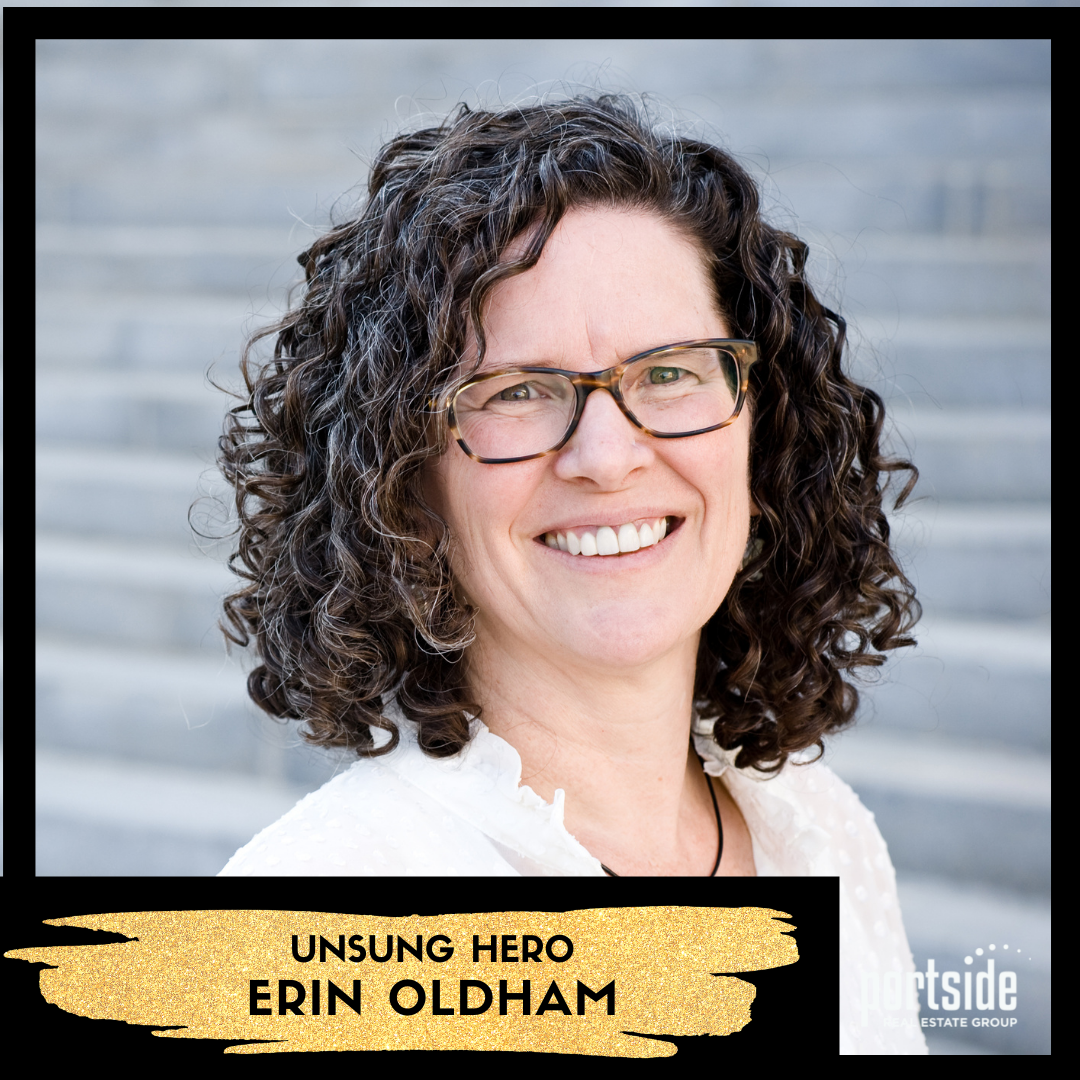 Portside Real Estate Group 2021 Award Winner Erin Oldham Unsung Hero