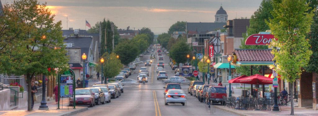 Avon city background