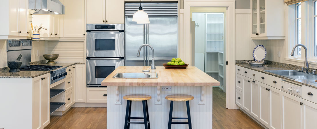 Bright living room interior used in home selling presentation