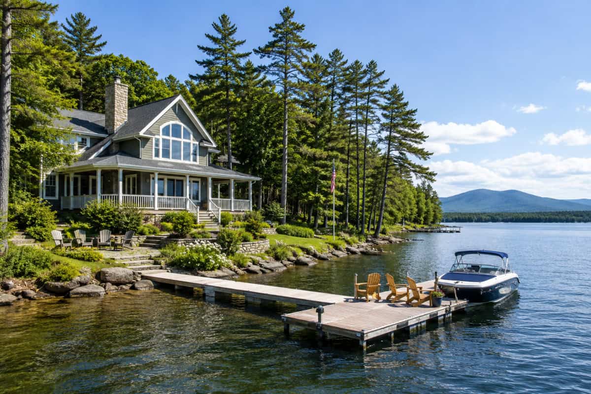 Lakeside Home in Upstate New York