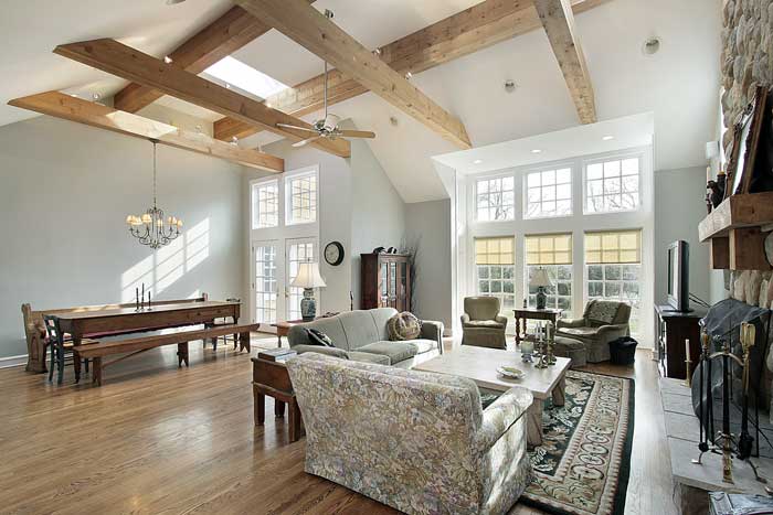 open living room