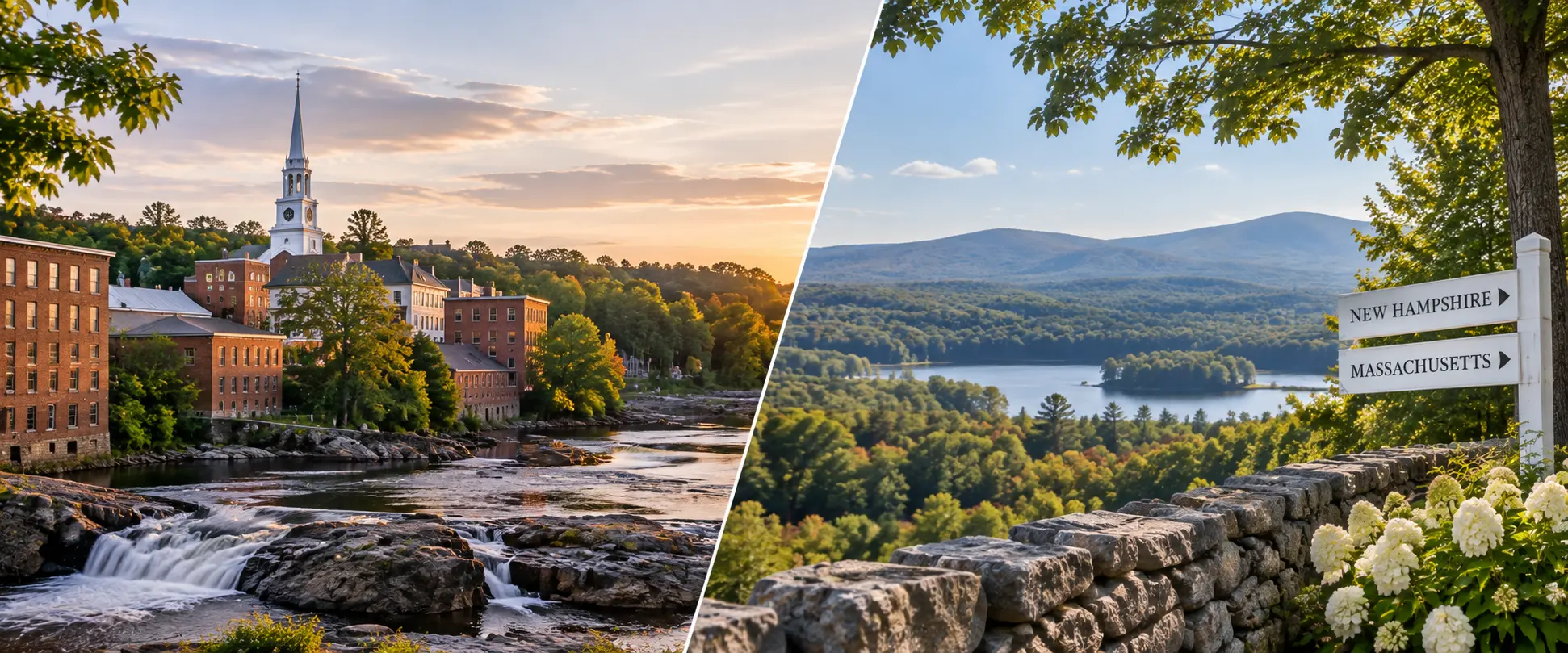 Serving Southern New Hampshire and Northern Massachusetts New England communities and landscapes representing Southern New Hampshire and Northern Massachusetts
