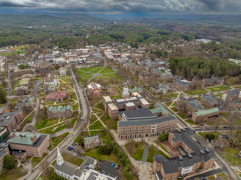 Aerial View of Hanover NH
