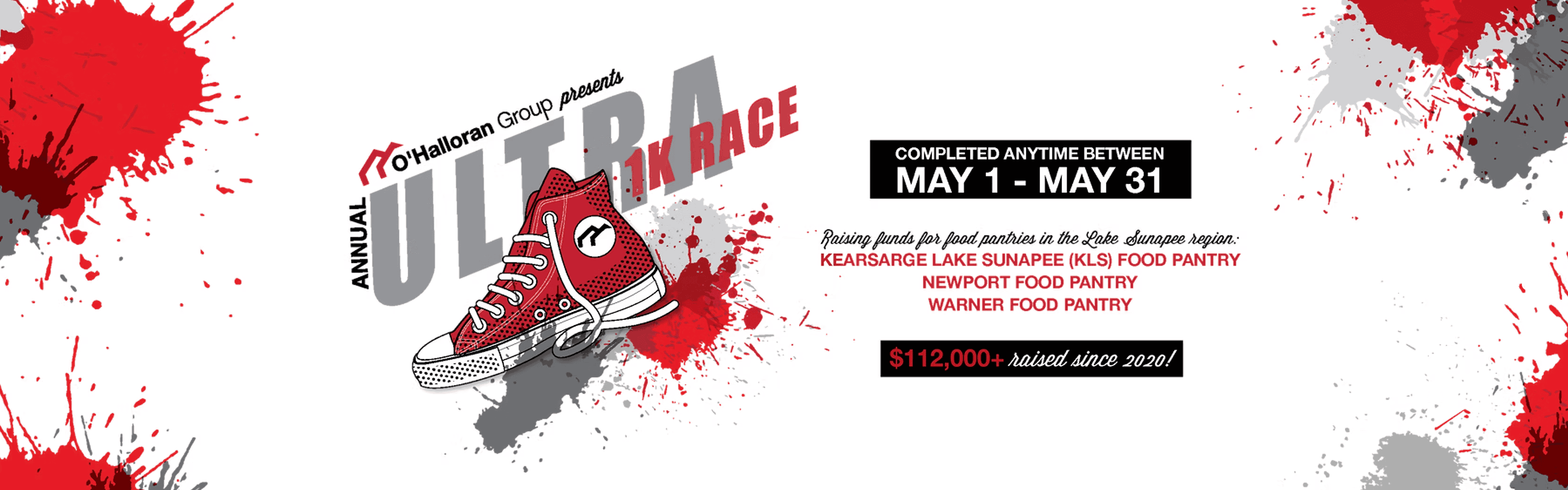 Ultra 1k Food Pantry Fundraiser - Lake Sunapee Region