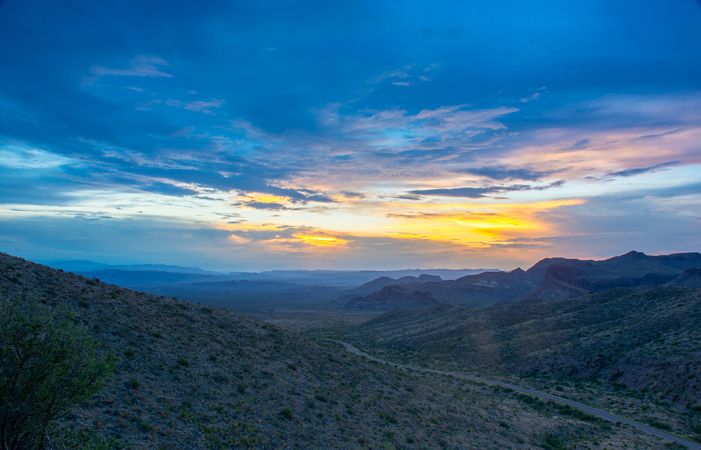 Natural landscape in Texas