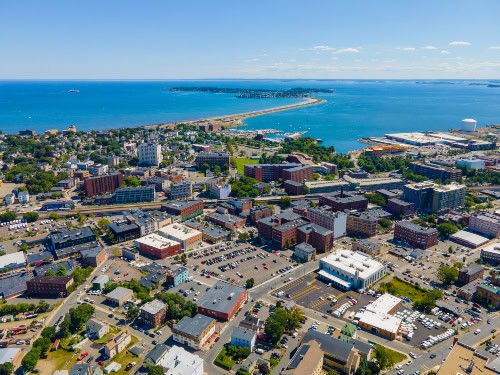 Aerial View of Lynn MA