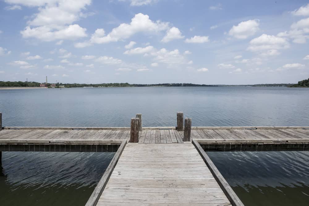 Dock on a Texas Lake