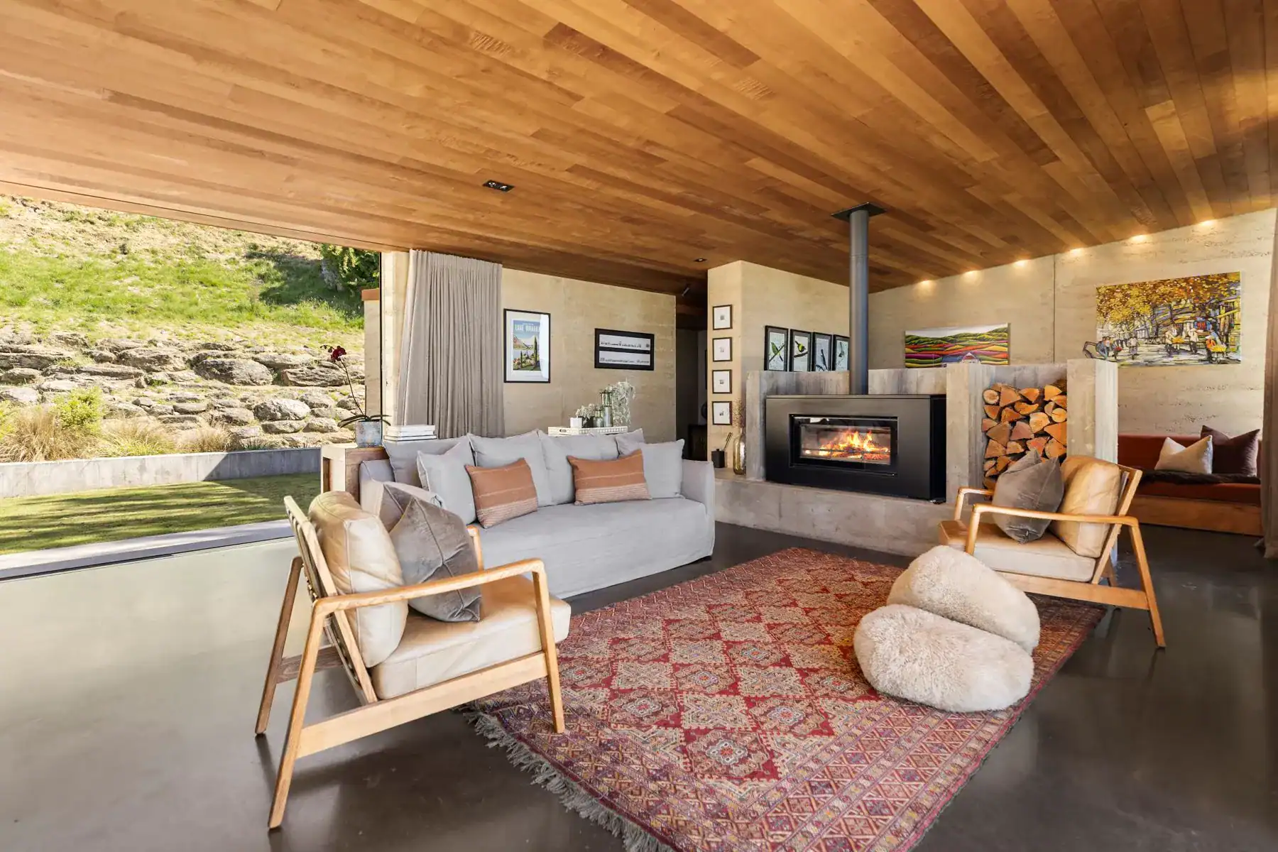 Open Concept Living Room in Nature - 248 Seven Mile Beach Road,&nbsp;Byron Bay,&nbsp;New South Wales,&nbsp;Australia