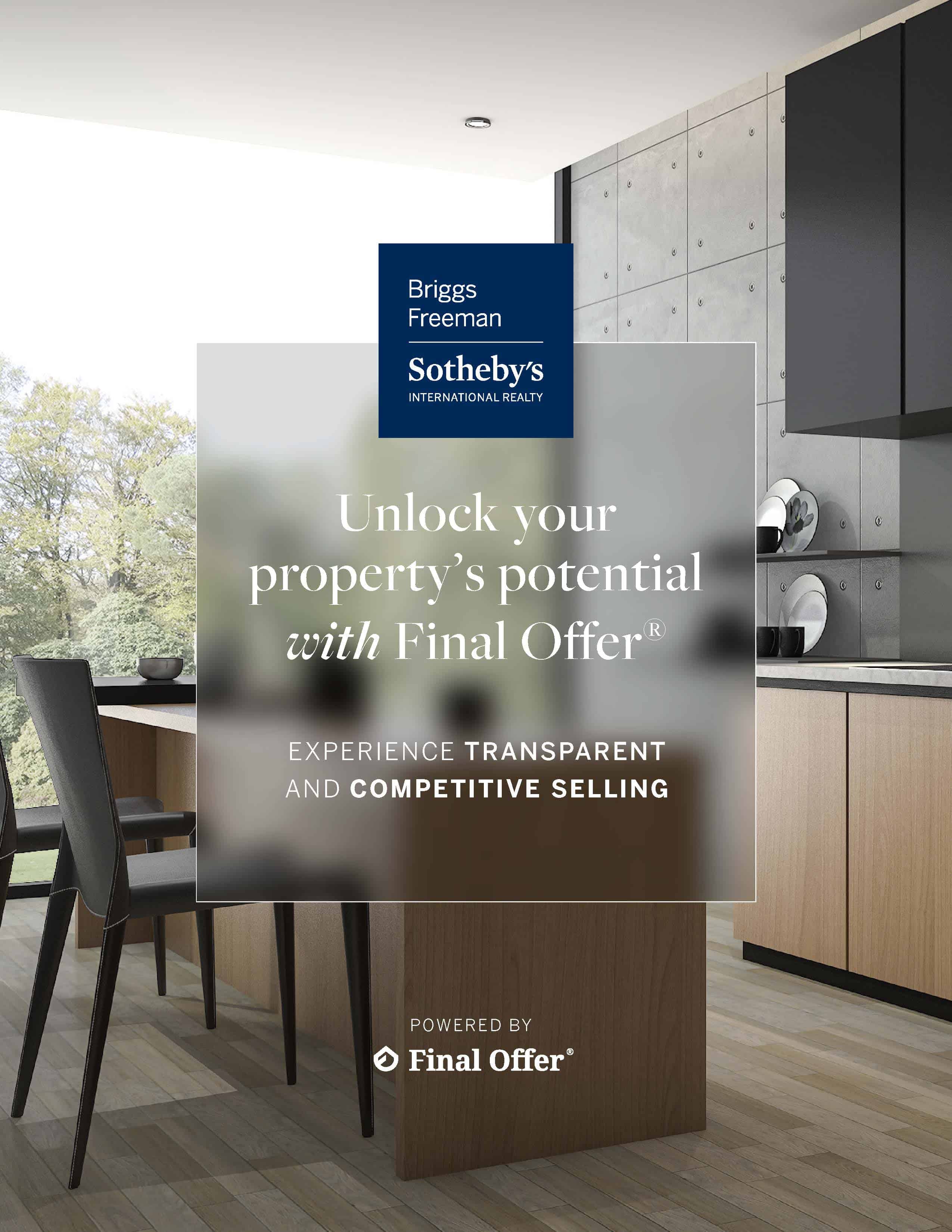 Unlock your property potential with Final Offer