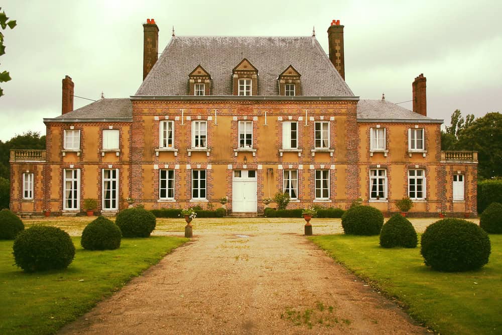 a French chateau