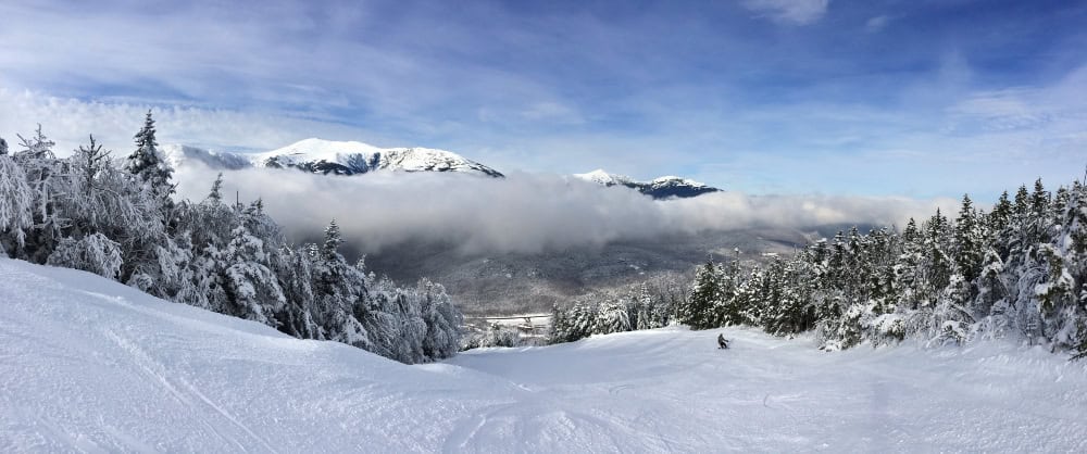 White Mountains NN with snow