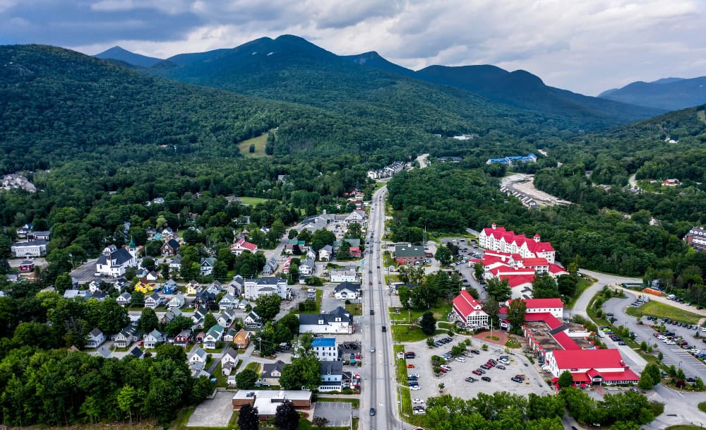 View of Lincoln NH