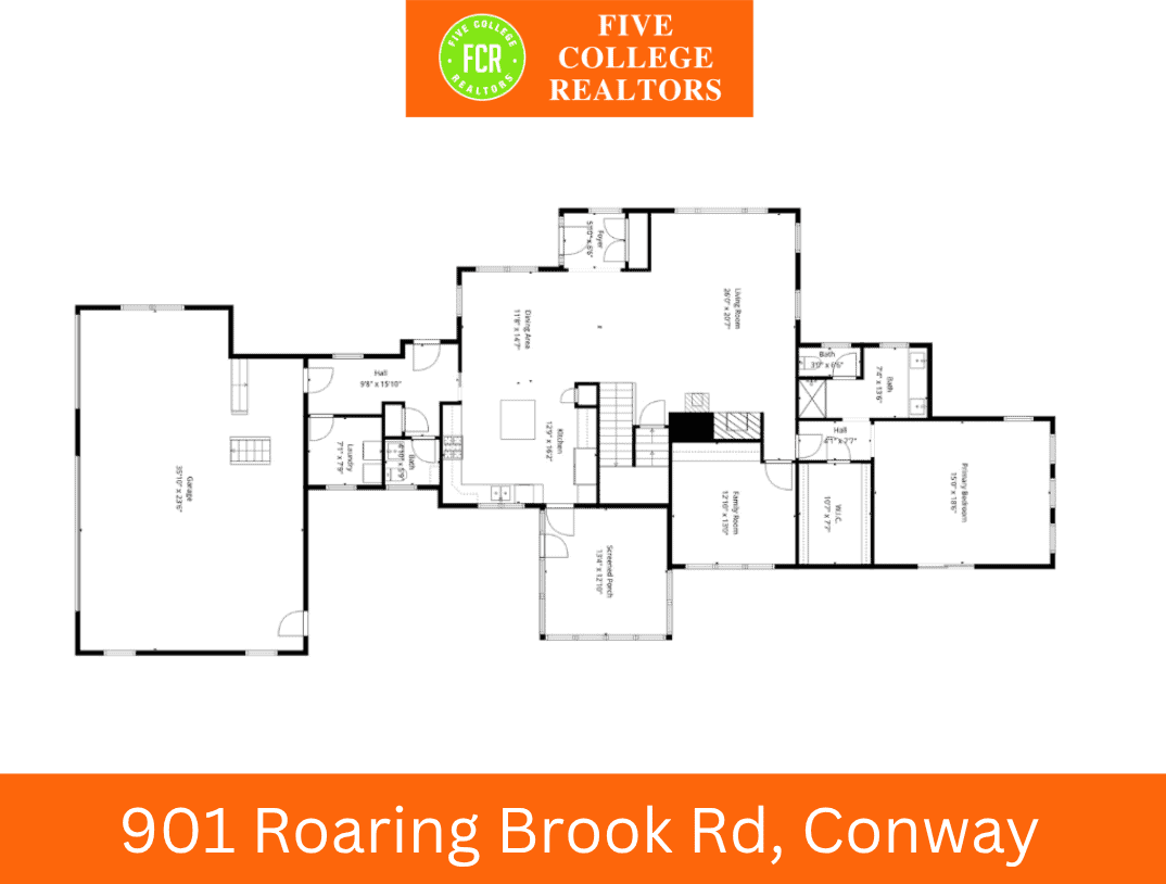 Five College Realtors: 901 Roaring Brook Rd, Conway