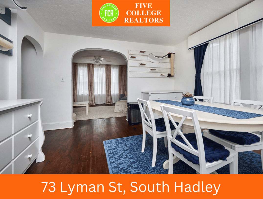 Five College Realtors: 73 Lyman St, South Hadley