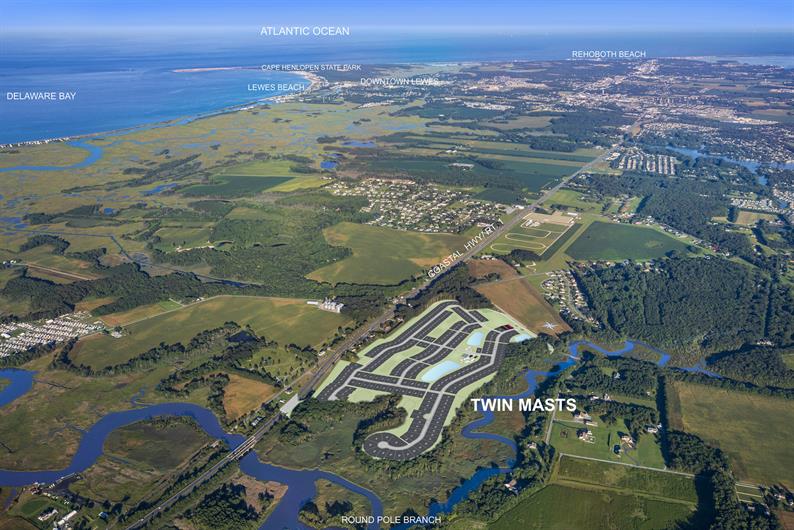 Twin Masts Site Plan