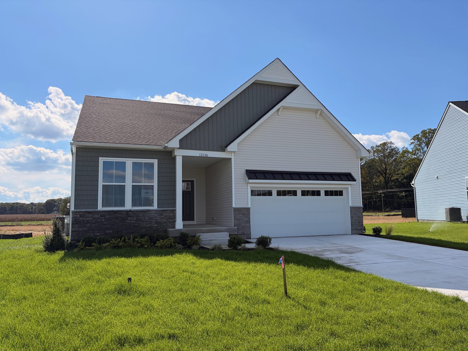Single-story home in Four Winds Farm, Milton, Delaware