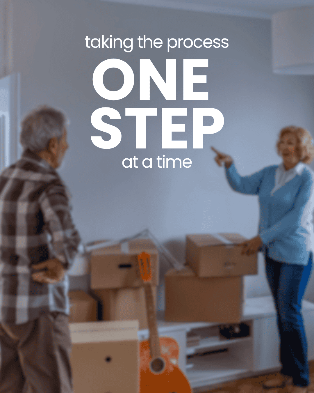 taking the process one step at a time