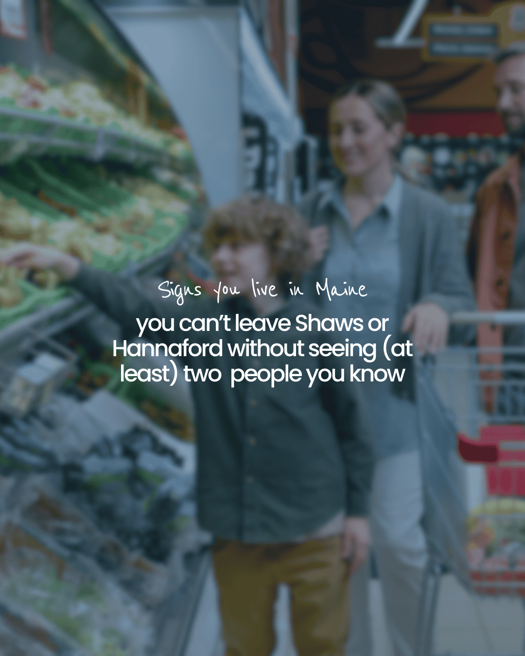 signs you live in maine