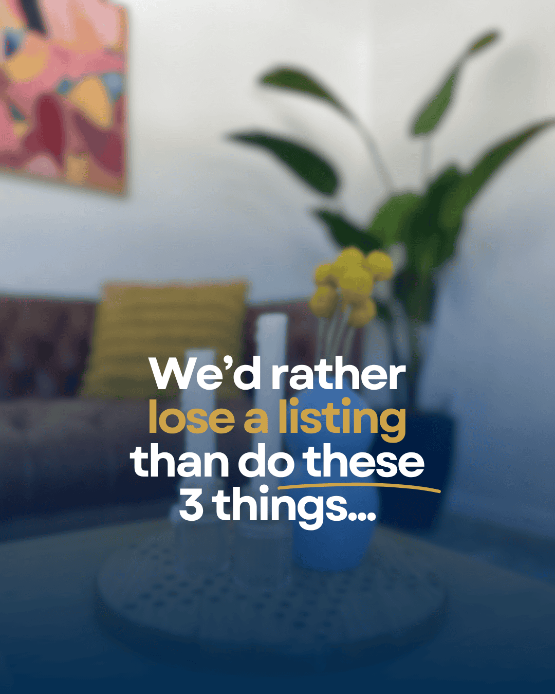 we would rather lose than do this