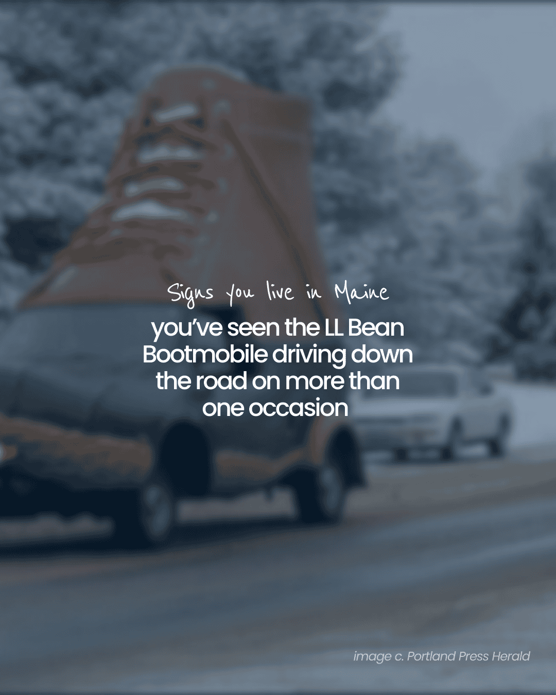 you live in maine five