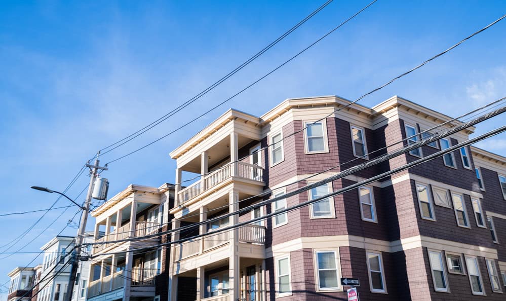 Building in Dorchester, Boston