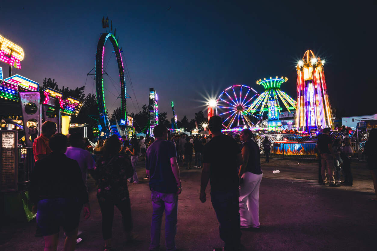 state fair midway rides