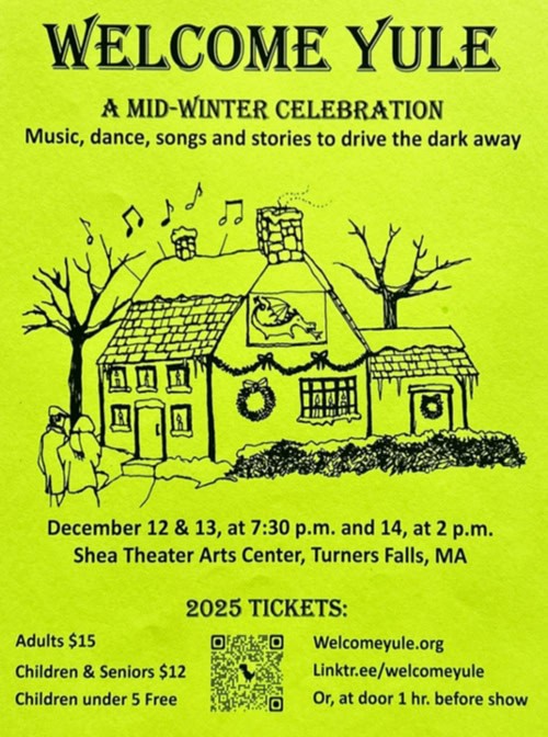 Welcome Yule poster
