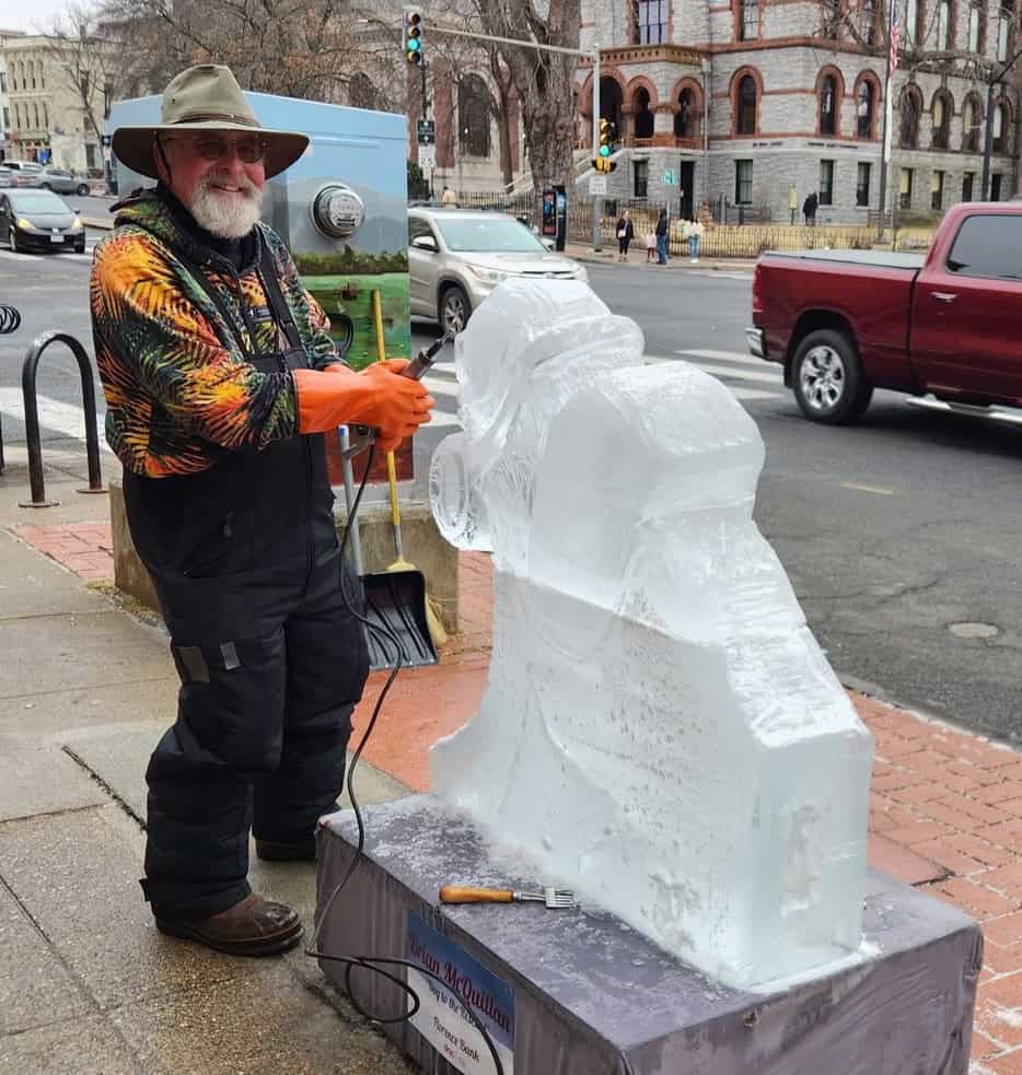 ice carving