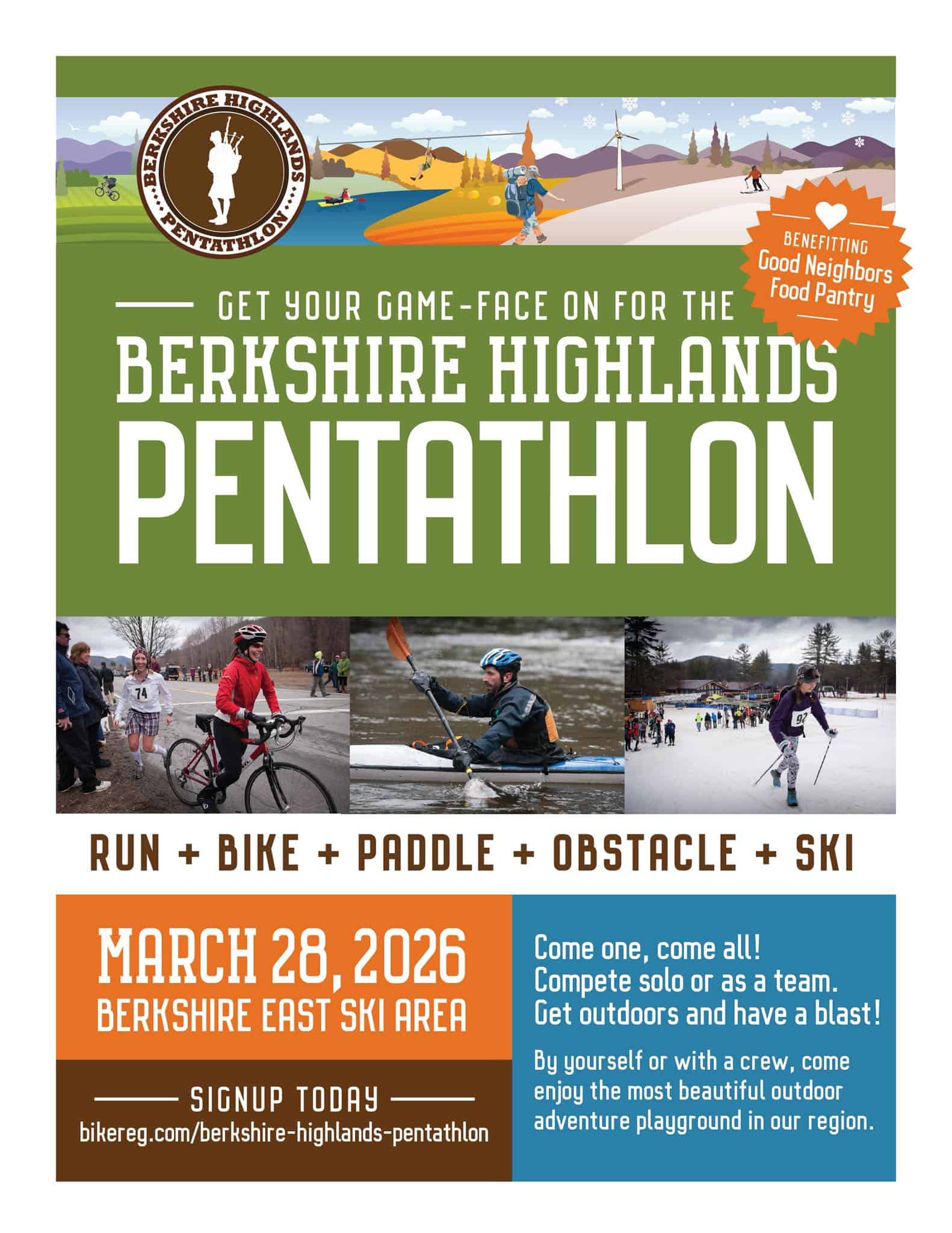 berkshire highlands pentathlon flyer