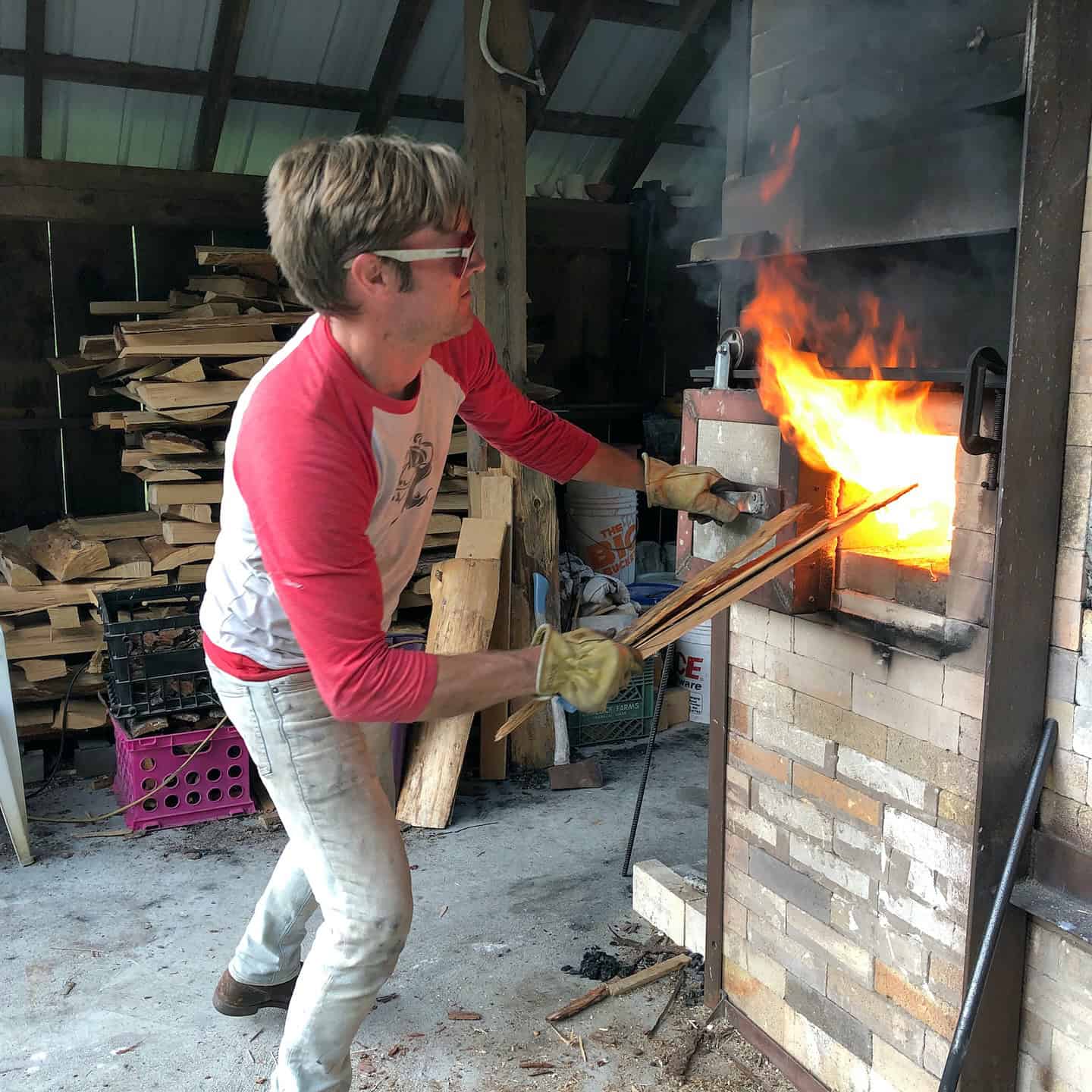 asparagus valley pottery trail kiln