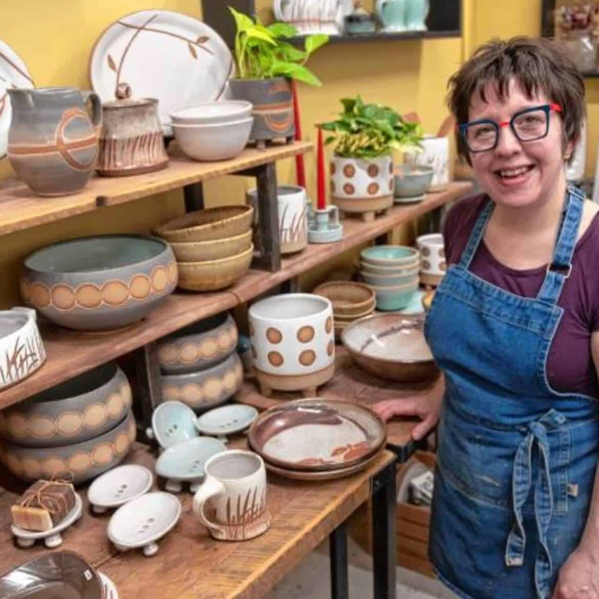 asparagus valley pottery trail artist