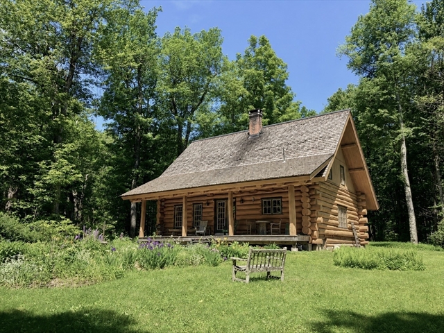 handcrafted log home