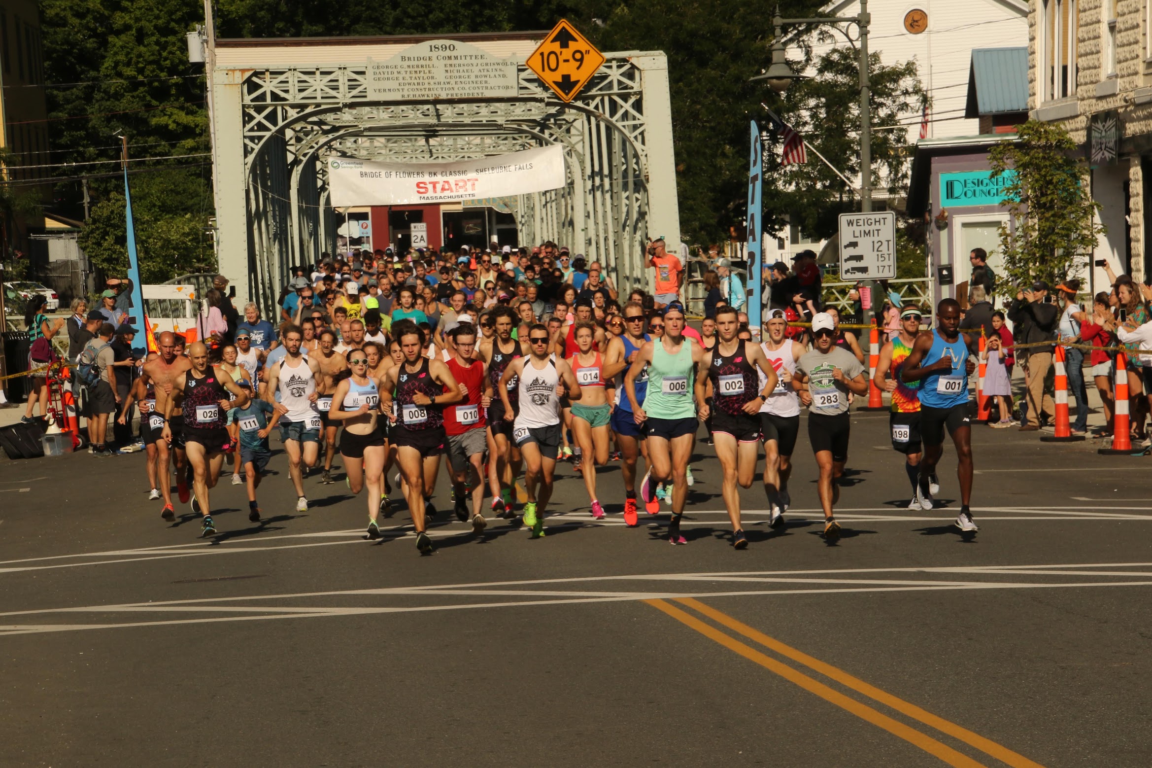 bridge of flowers road race