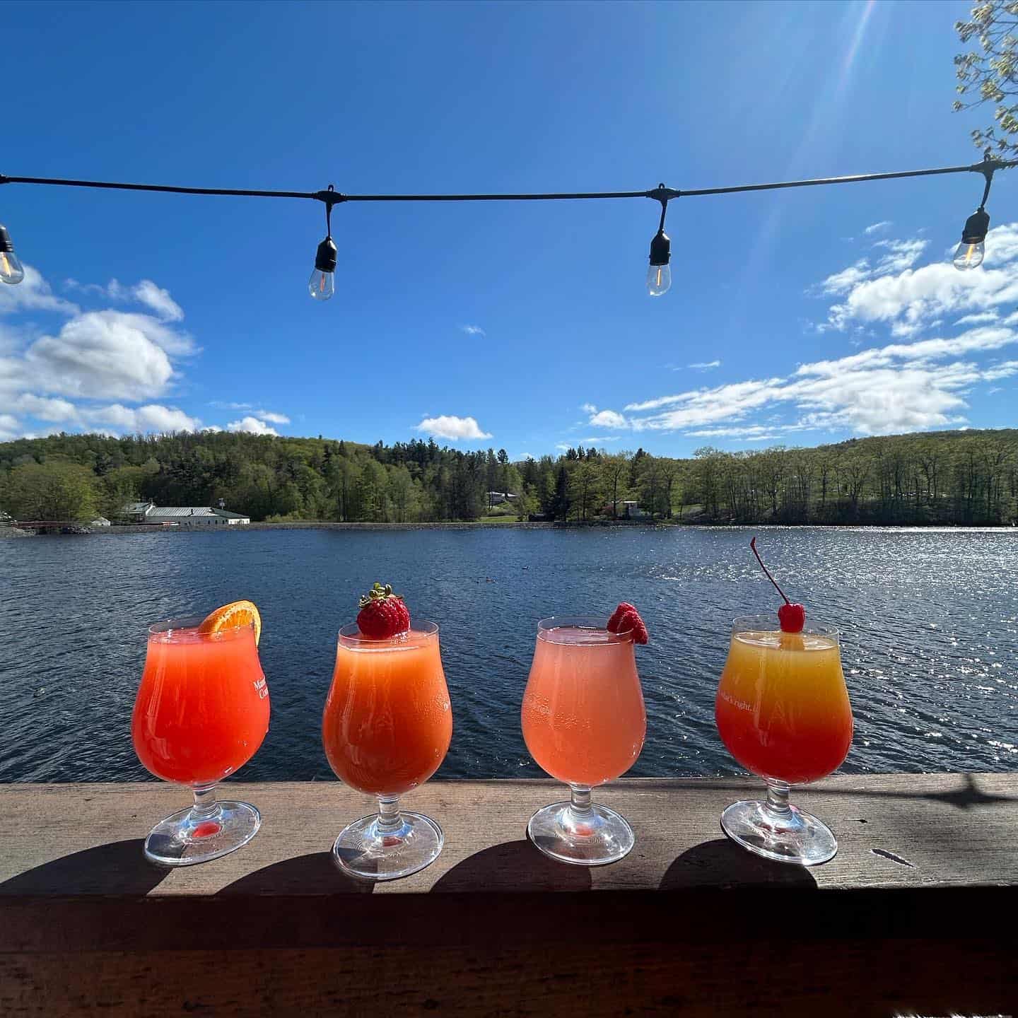 Mimosas at Ashfield Lake House
