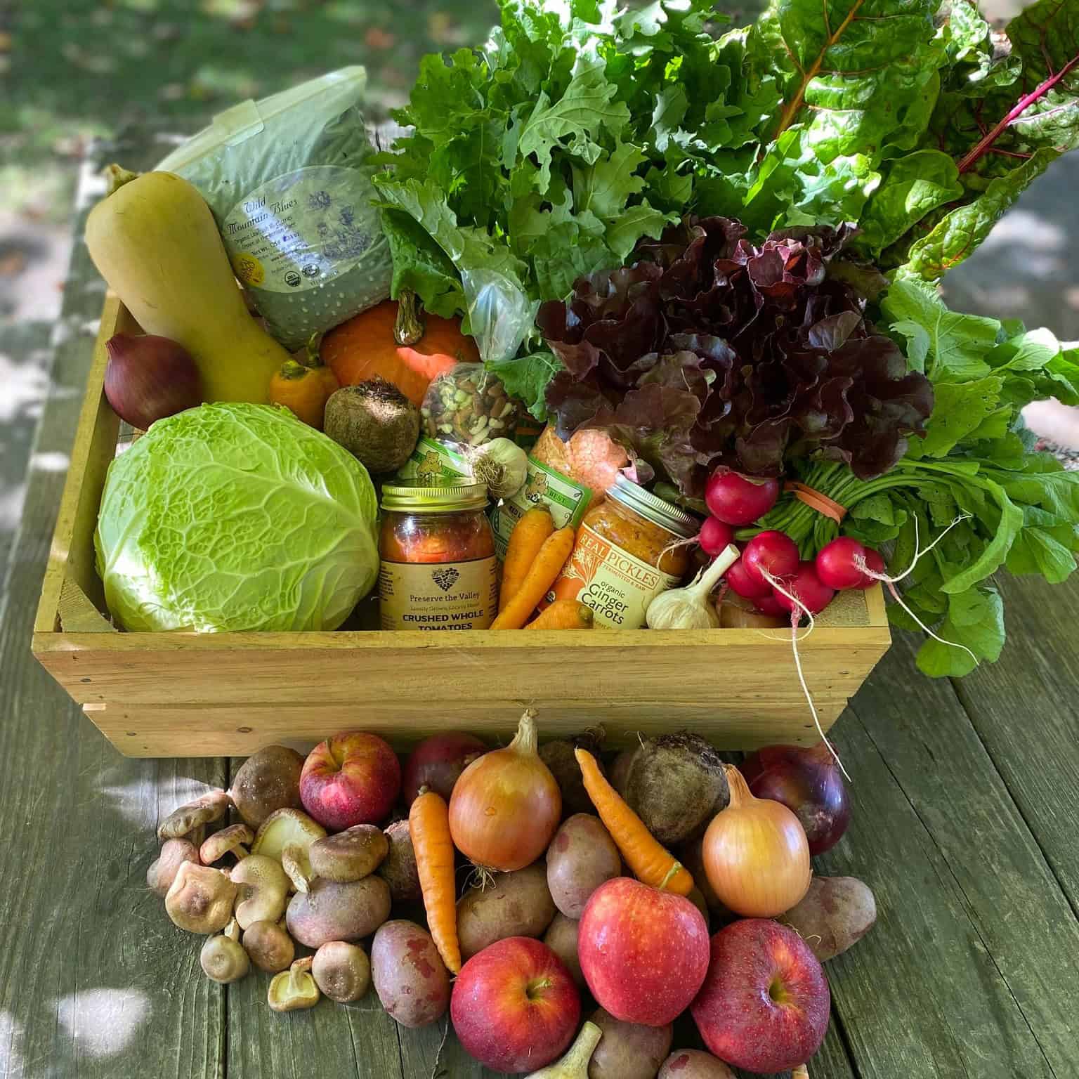 Just roots winter farm share
