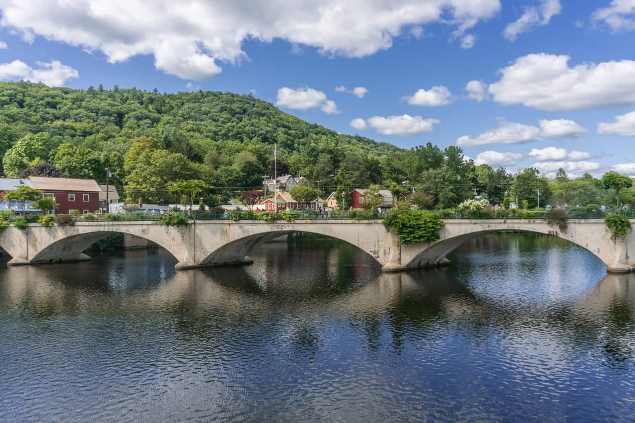 Shelburne Falls bridge of flowers