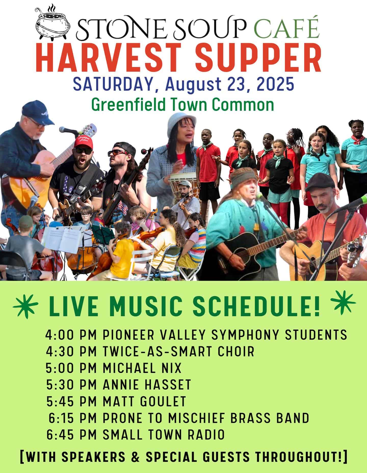 harvest supper flyer
