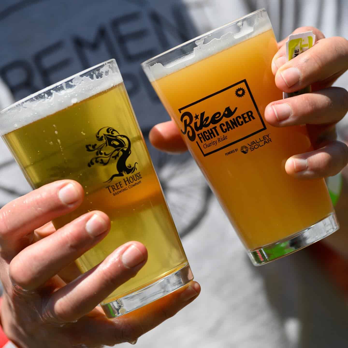 bikes fight cancer tree house brewing