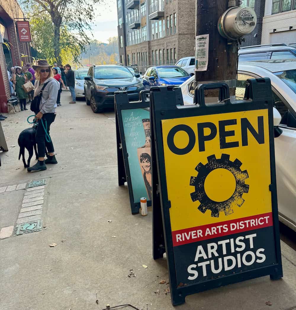 Local Art River Arts District Asheville