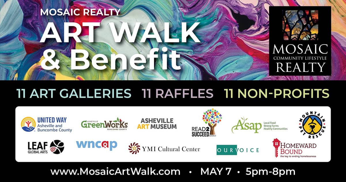Mosaic Art Walk & Benefit 2026 Raffle