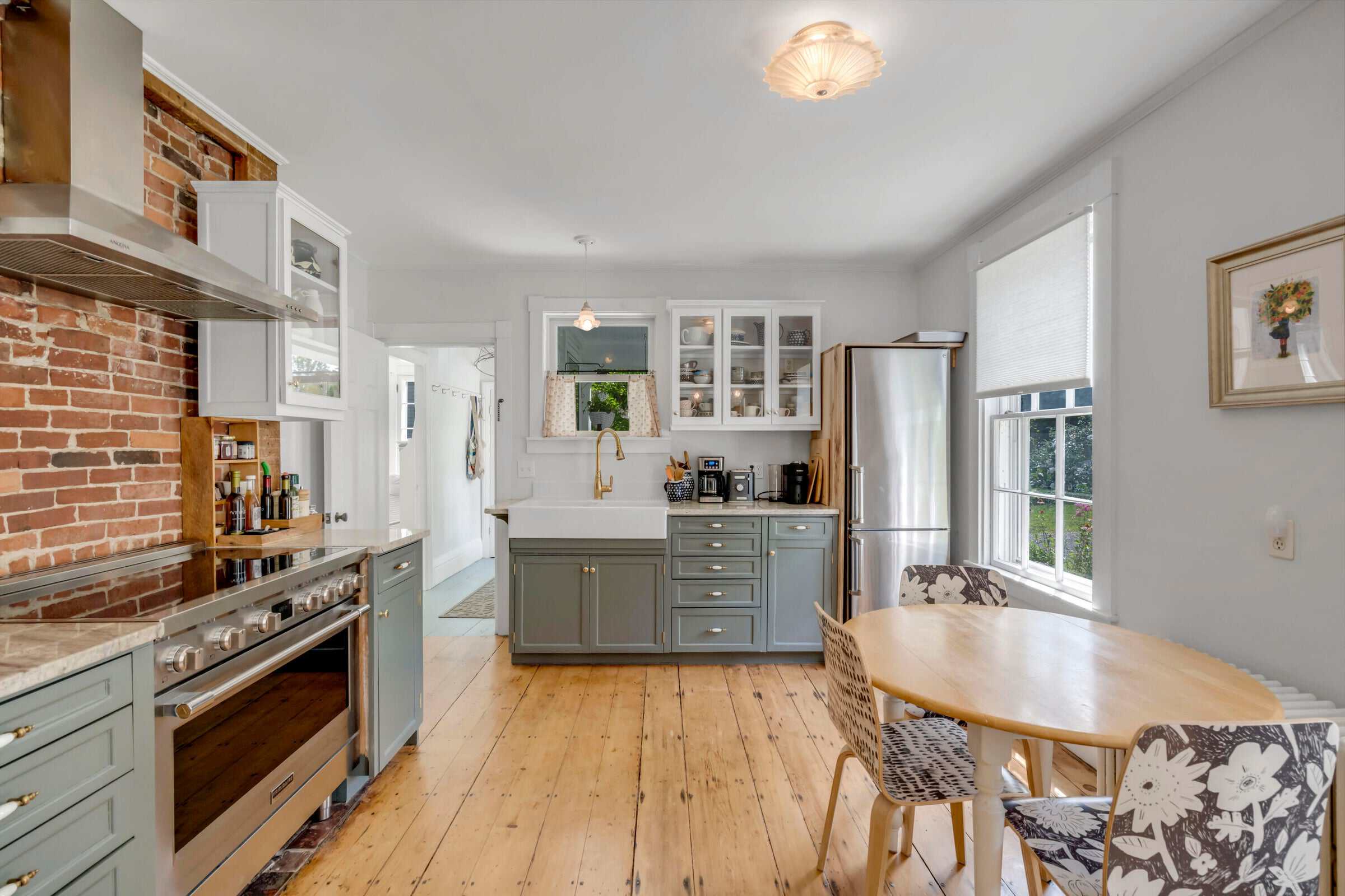38 Congress St. Belfast, ME, Maine Home Kitchen, Belfast Maine Kitchen