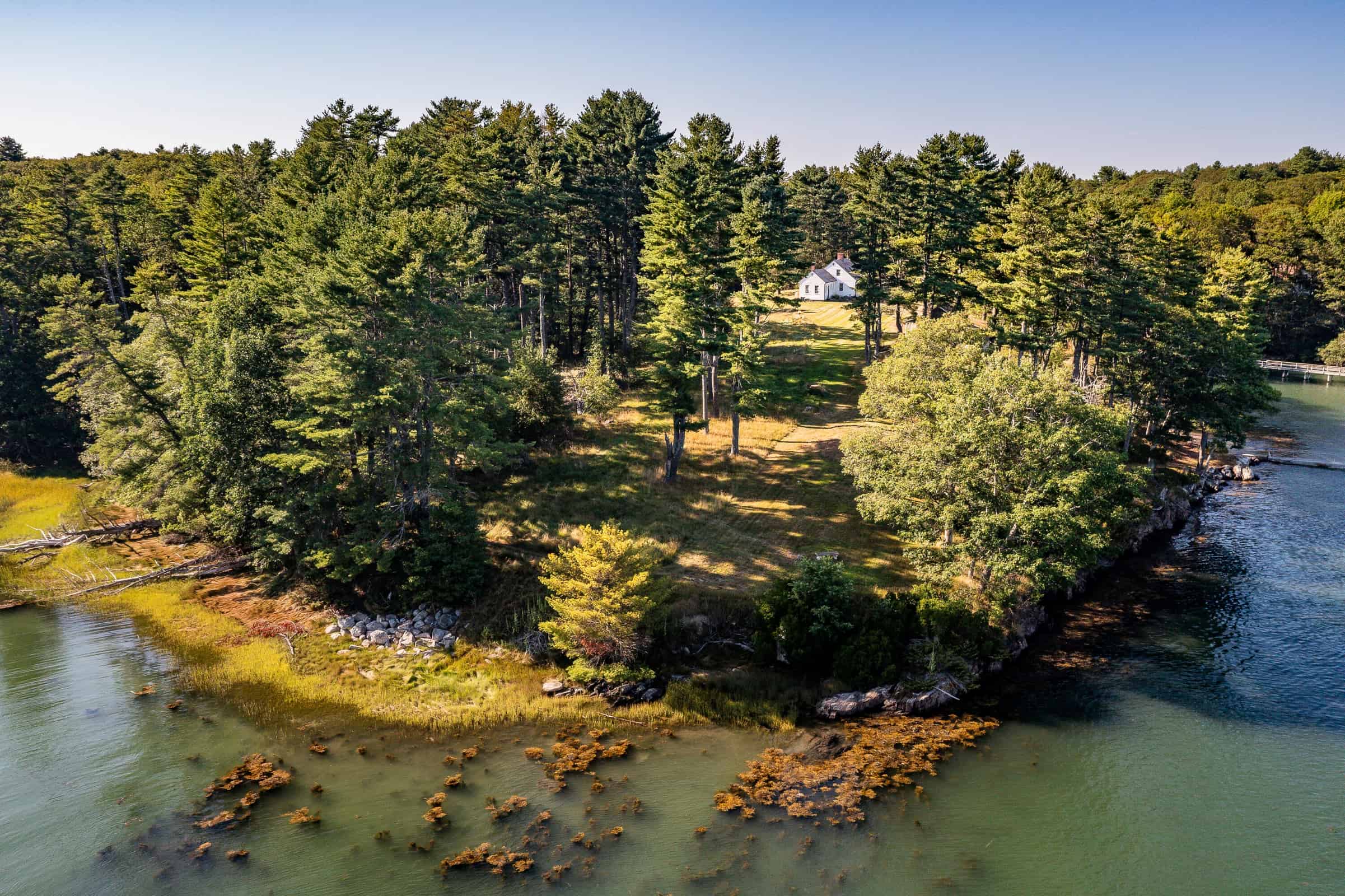 44 Eloise Dr. Westport Island, ME ocean front property in Maine, Historic homes in Maine 