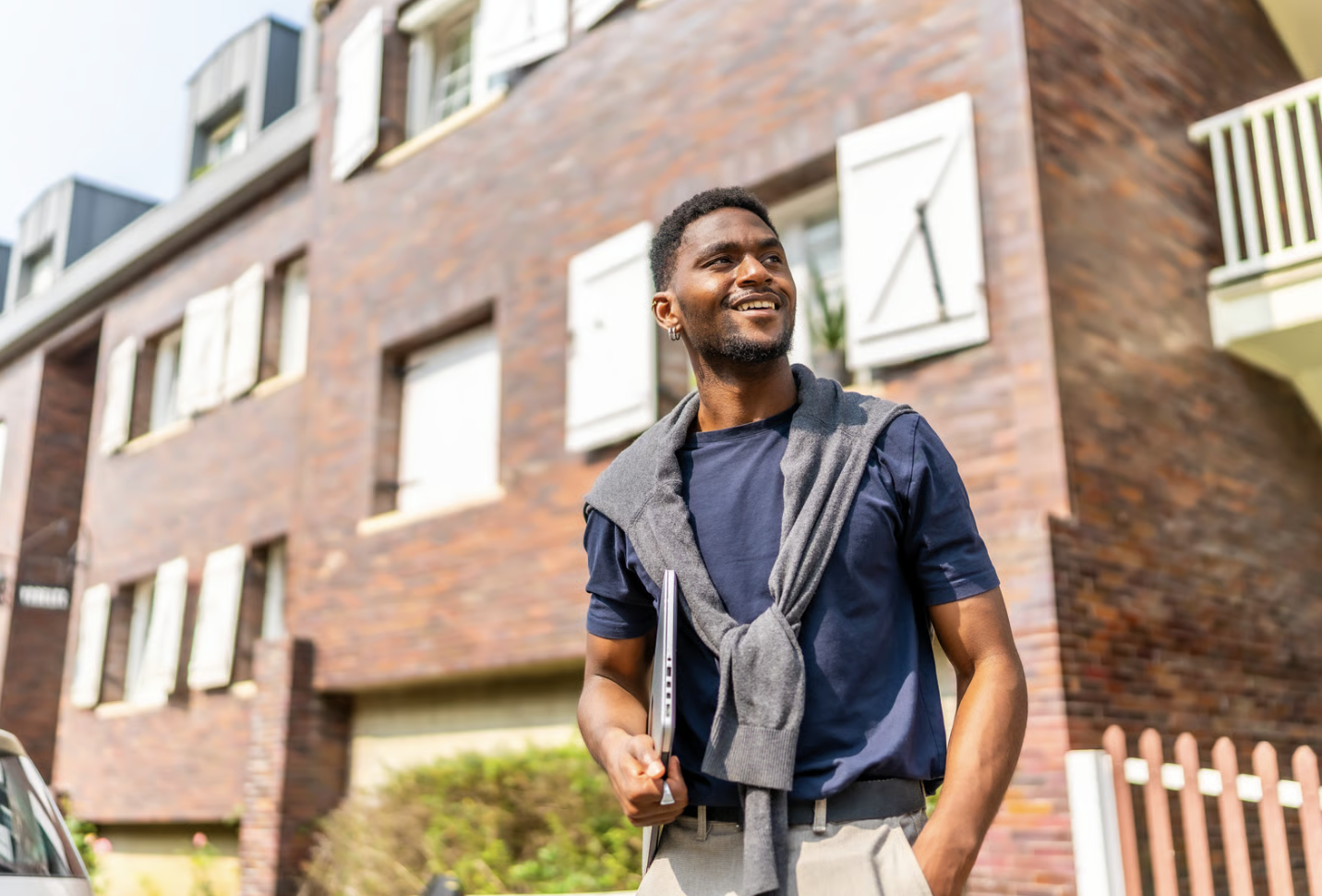 Medical resident preparing to move into a new home