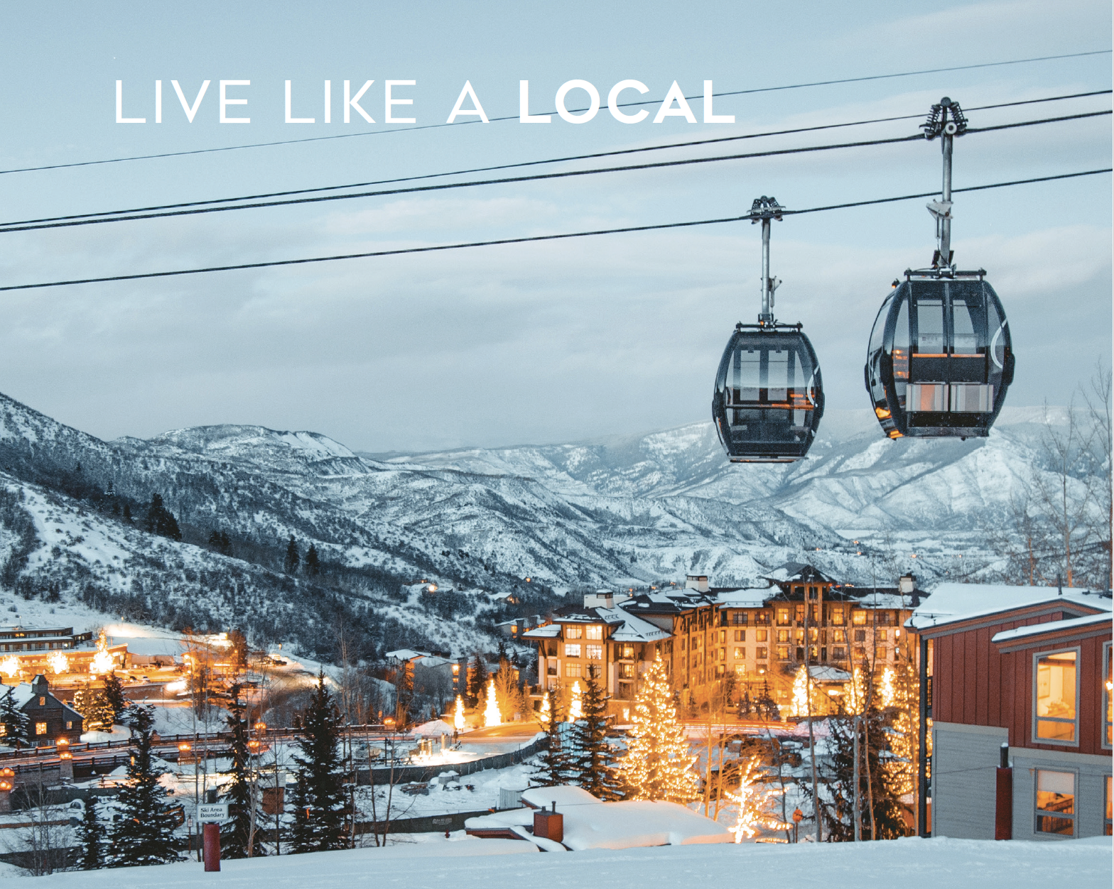 Gondolas in Snowmass