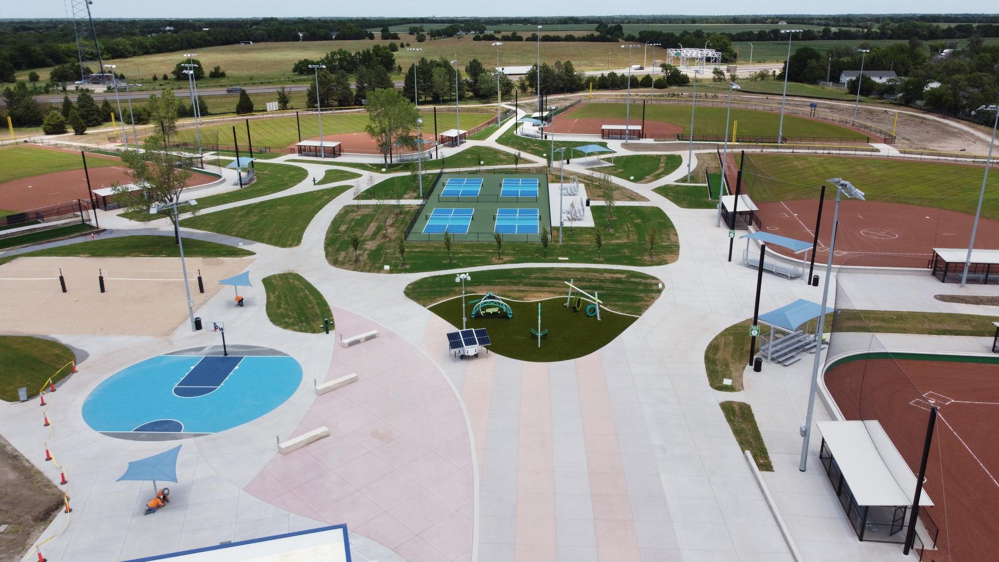 Drone View of the Clock