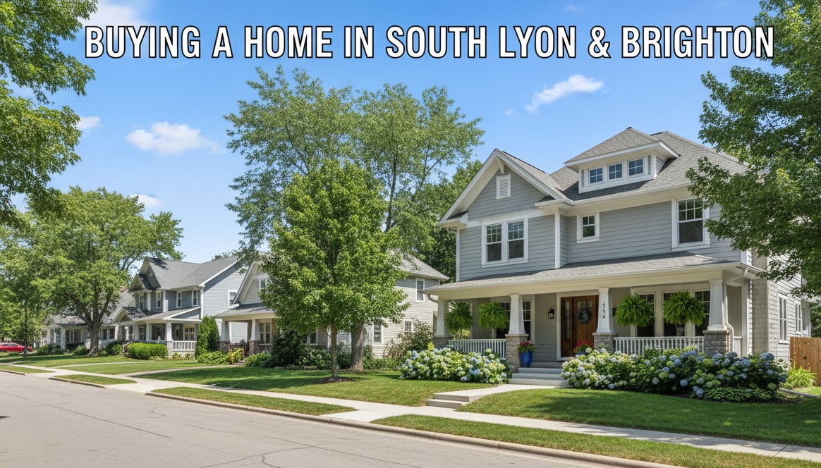 Buying a home in South Lyon and Brighton Michigan 2025
