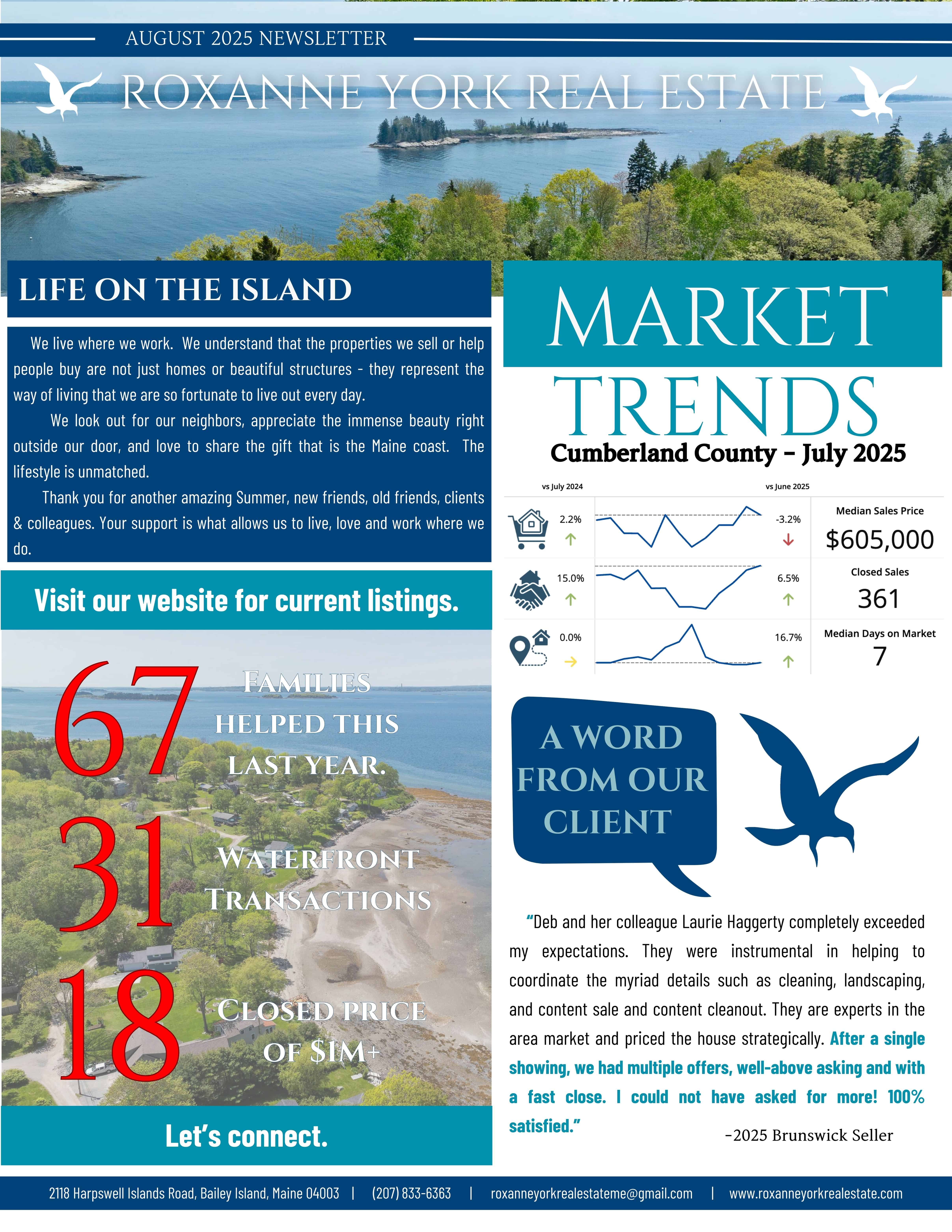 Maine Homes & Waterfront | Roxanne York Real Estate